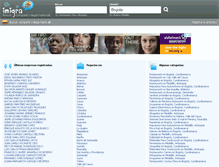 Tablet Screenshot of imigra.com.co